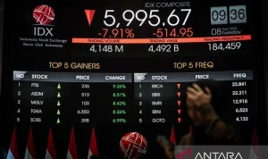 Pasar Saham Asia Terguncang, IHSG Melemah 29 Poin
