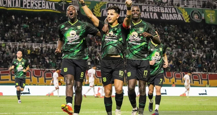 Persebaya Surabaya Pesta Gol, Menghancurkan Persik Kediri 5-0 di Laga Terakhir Super League