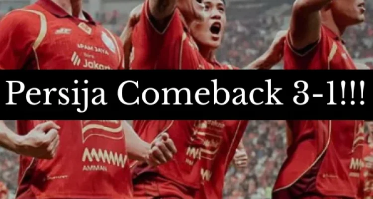 Persija Jakarta Bangkit Setelah Kalah dari Persib, Sikat Persik 3-1 di Brawijaya