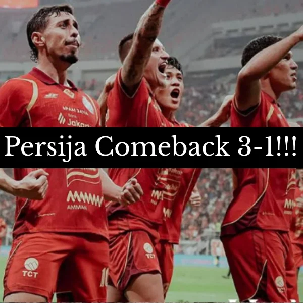 Persija Jakarta Bangkit Setelah Kalah dari Persib, Sikat Persik 3-1 di Brawijaya