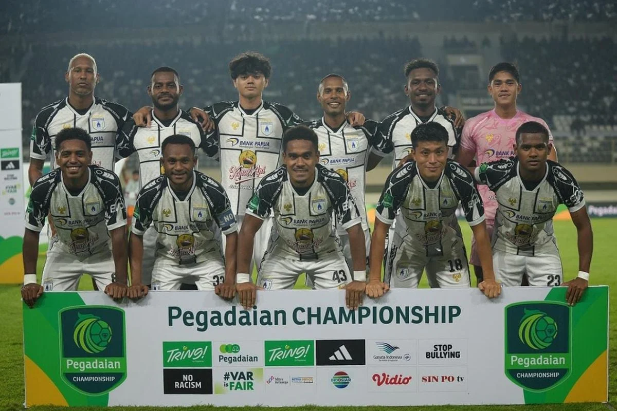 Persipura Jayapura Kembali Tampil Gemilang, Menang 2-0 atas Persiku Kudus dan Dukung Promosi ke Liga 1