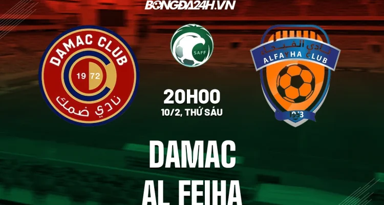 Pertandingan Damac FC vs Al Feiha Berakhir dengan Kemenangan Telak