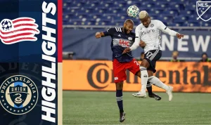 Pertandingan Sengit New England vs Philadelphia Union