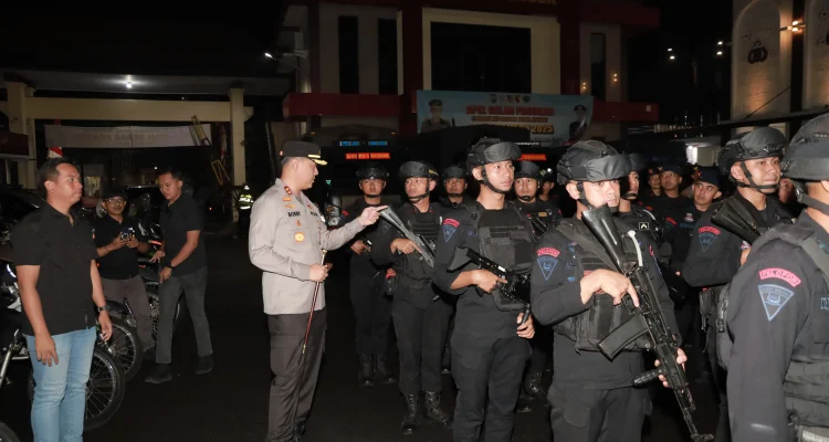 Polisi Gelar Patroli Skala Besar untuk Antisipasi Kriminalitas