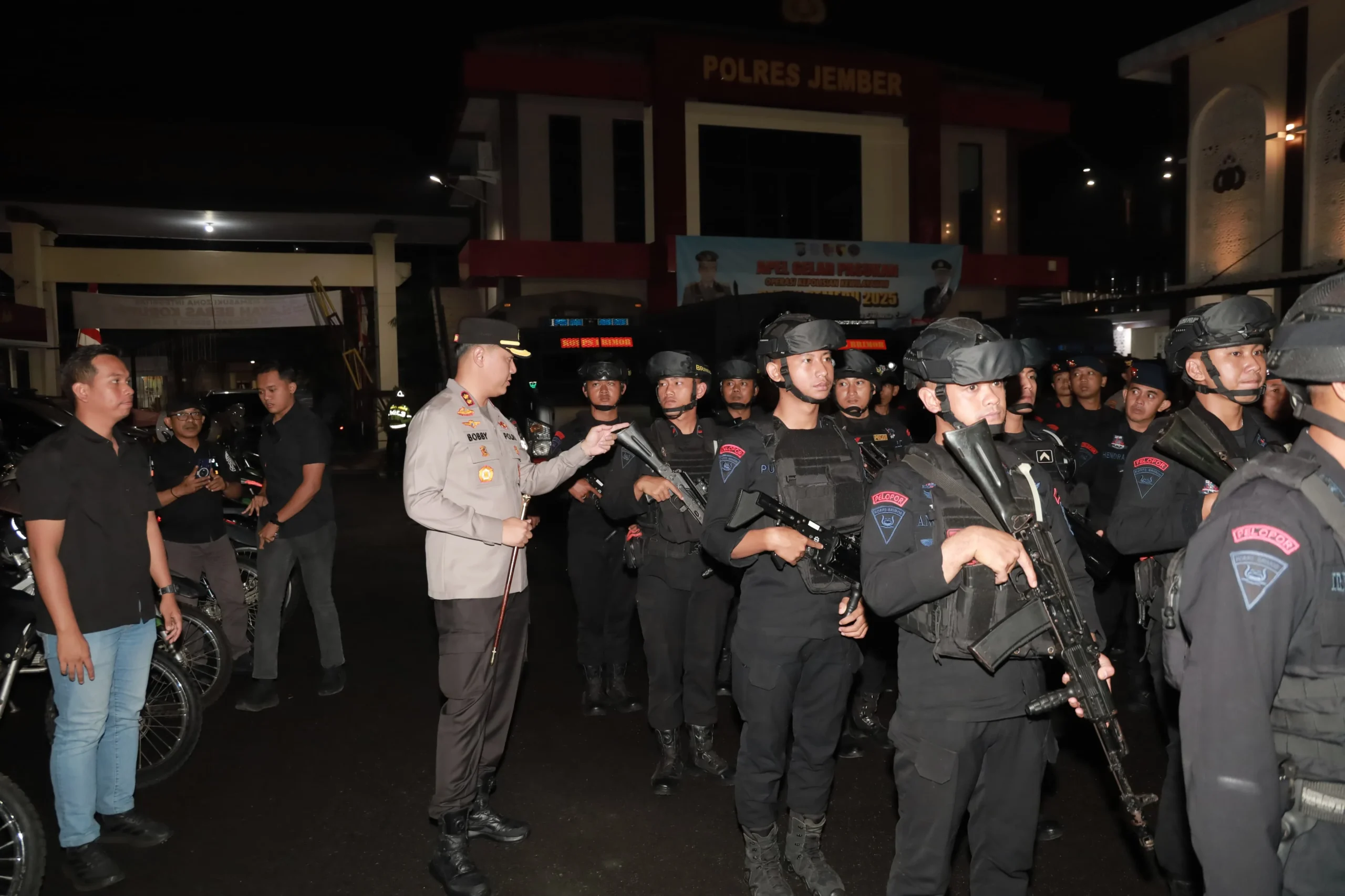 Polisi Gelar Patroli Skala Besar untuk Antisipasi Kriminalitas