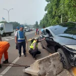 Pria yang Ngamuk dan Rusak Mobil di Tol JORR Akhirnya Ditangkap