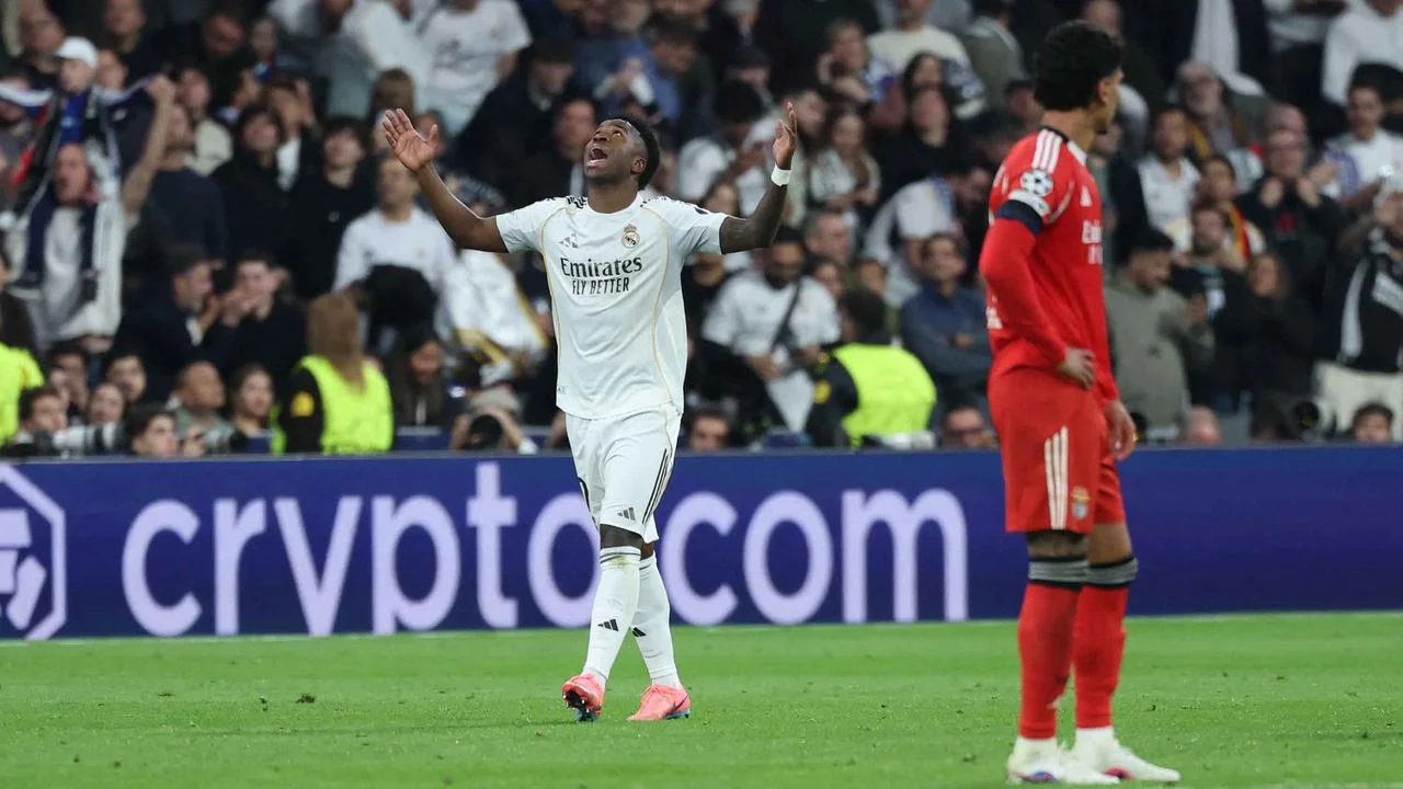 Real Madrid Menang Tipis Atas Sevilla, Vinicius Junior Jadi Pahlawan