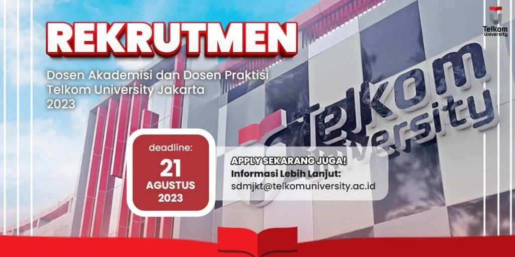 Rekrutmen Dosen Telkom University 2026: Pendidikan dan Ketahanan Siber di Era Digital