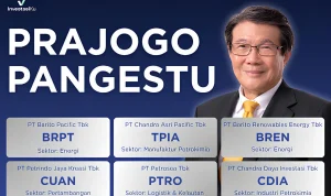 Saham Terboncos Pekan Ini: TPIA Milik Prajogo Pangestu Alami Penurunan Terdalam