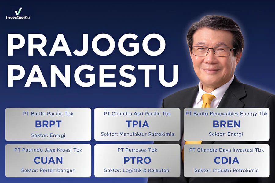 Saham Terboncos Pekan Ini: TPIA Milik Prajogo Pangestu Alami Penurunan Terdalam