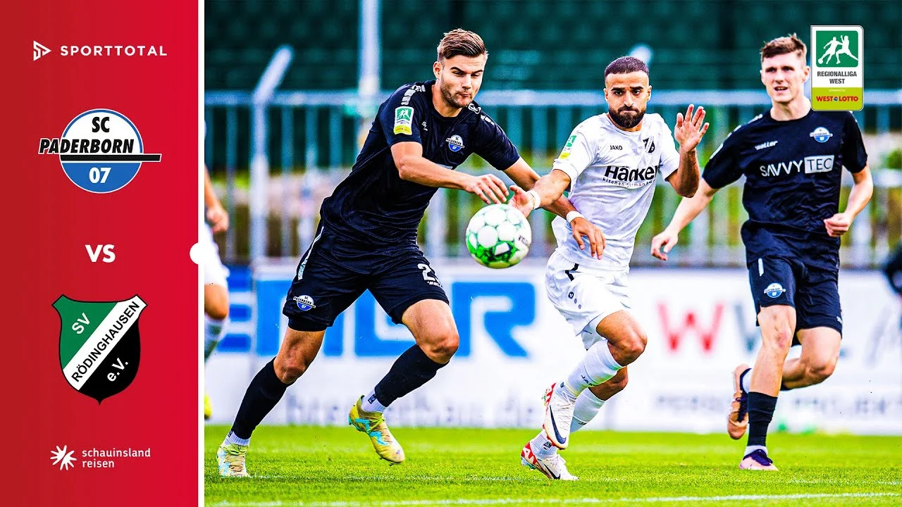 SC Paderborn 07 Lawan SV Rödinghausen, Pertarungan Sengit di 2. Bundesliga