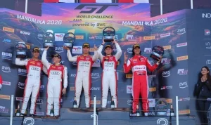 Sean Gelael Raih Podium Tiga di GTWCA Mandalika, Kebanggaan Balap Indonesia