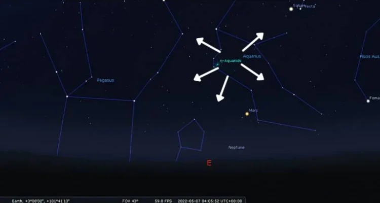 Spektakuler! Hujan Meteor Eta Aquarids 2026 Puncak di Tengah Malam Mei, Tips Observasi Terbaik
