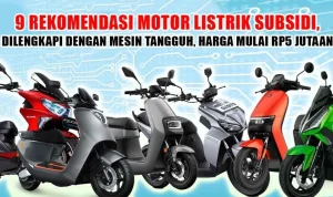Subsidi Motor Listrik Rp5 Juta Diumumkan, Aismoli Desak Percepatan Skema hingga 2027