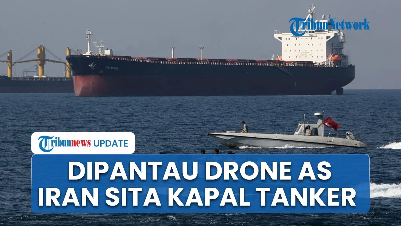 Tegang! AS Tembaki Kapal Tanker Berbendera Iran di Teluk Oman