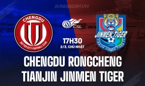 Tianjin Jinmen Tiger vs Chengdu Rongcheng: Pertandingan Sengit di Chinese Super League