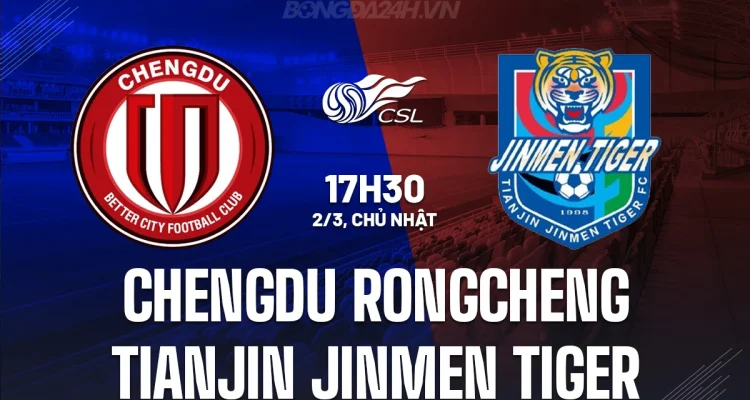 Tianjin Jinmen Tiger vs Chengdu Rongcheng: Pertandingan Sengit di Chinese Super League