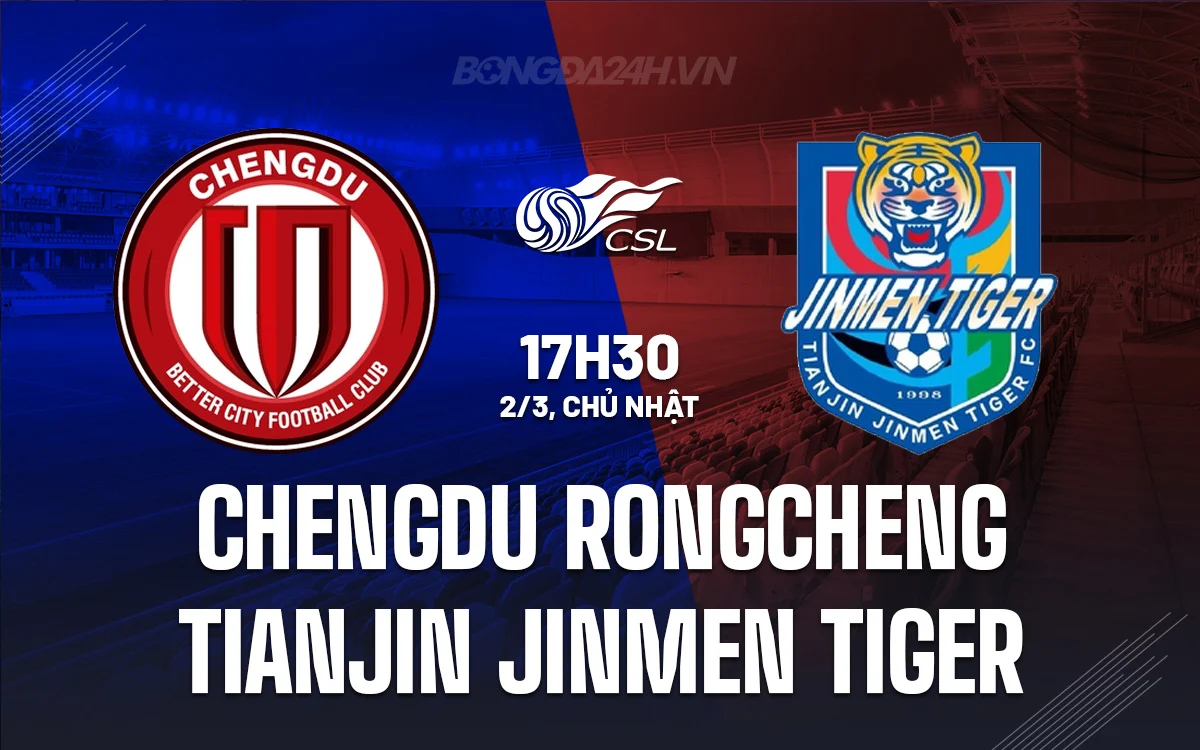 Tianjin Jinmen Tiger vs Chengdu Rongcheng: Pertandingan Sengit di Chinese Super League