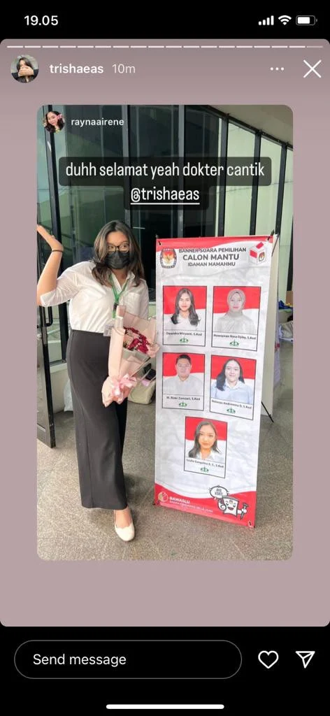 Trisha Eungelica Resmi Menjadi Dokter, Ferdy Sambo Hadir dalam Hati
