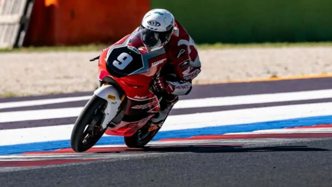 Veda Ega Pratama Tampil Menggila di Kualifikasi Moto3 Prancis 2026