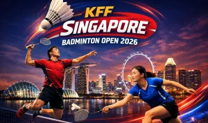 Vidio.com Hadirkan Live Streaming BWF KFF Singapore Badminton Open 2026