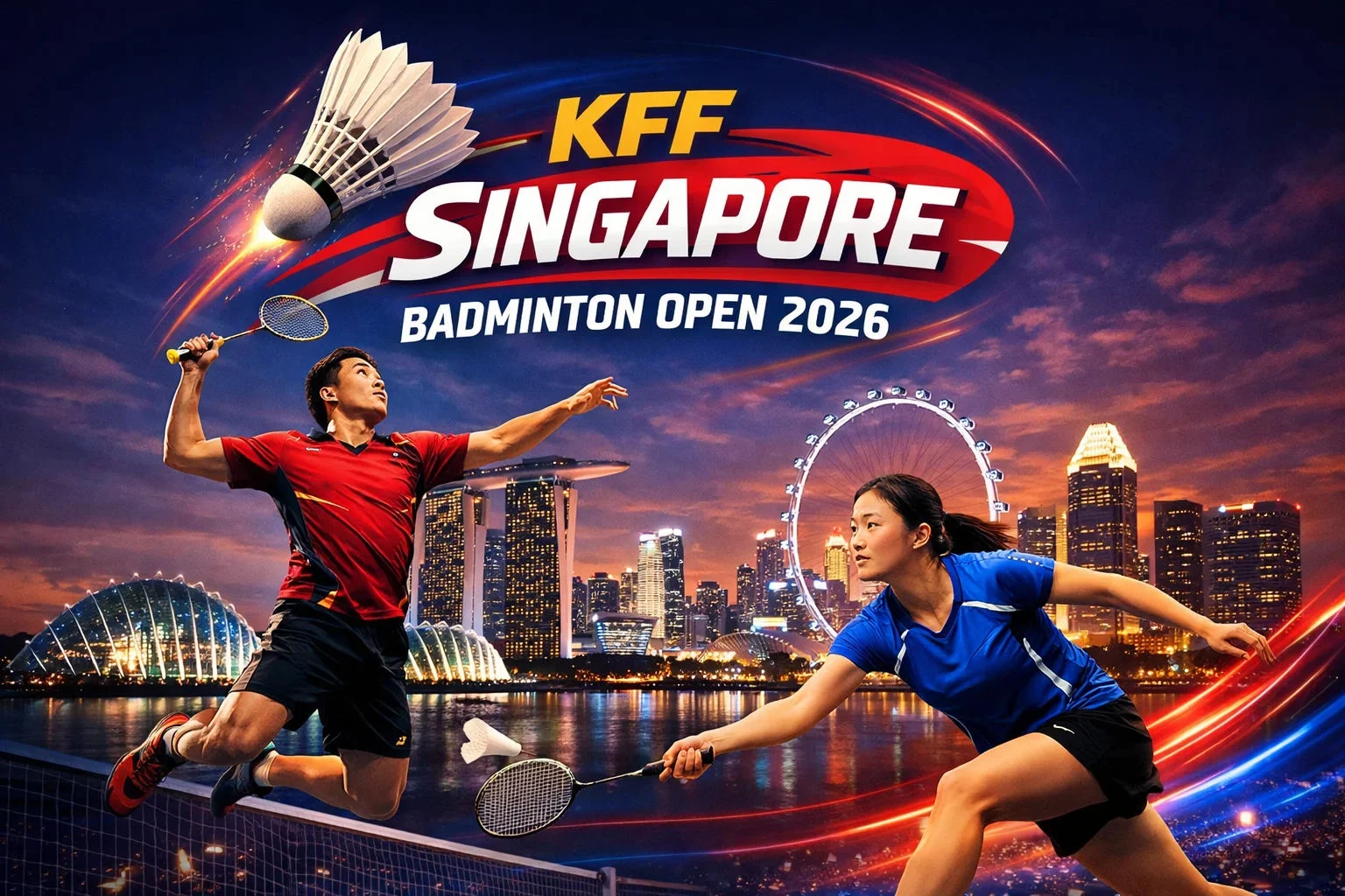 Vidio.com Hadirkan Live Streaming BWF KFF Singapore Badminton Open 2026