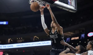 Wembanyama Pimpin Spurs Menang 122-115 atas Thunder lewat Dua Overtime