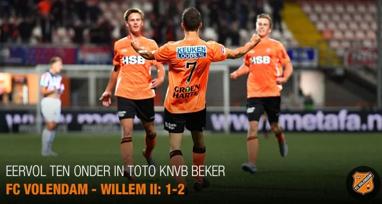 Willem II Terpojok, FC Volendam Unggul di Papan Skor Relegasi Play-off Final