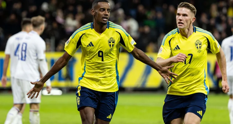 Alexander Isak dan Viktor Gyokeres Bintang Sweden Pukul Tunisia 5-1 di Piala Dunia 2026