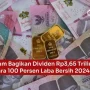 Antam Bagikan Dividen Jumbo Rp 5,04 Triliun, Payout Ratio 70%