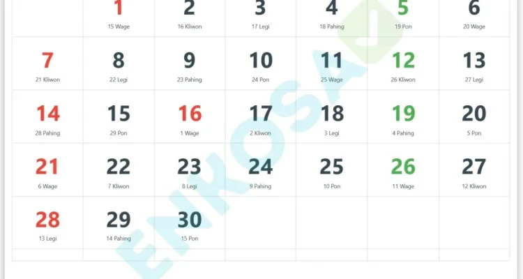 Apakah Tanggal 1 Juni 2026 Merupakan Tanggal Merah? Berikut Penjelasannya