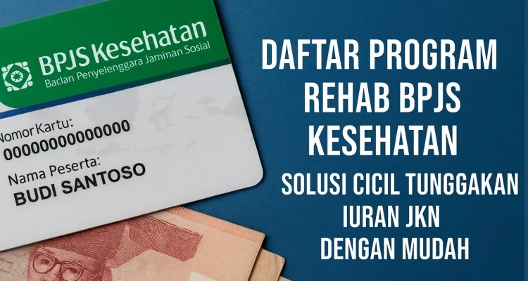BPJS Kesehatan Luncurkan REHAB 3.0, Solusi Mudah Cicil Tunggakan Iuran JKN