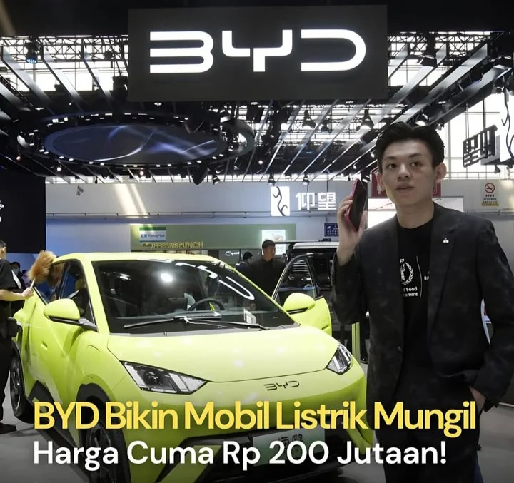 BYD Mengalami Peningkatan Penjualan untuk Pertama Kalinya dalam Sembilan Bulan Berkat Permintaan dari Luar Negeri