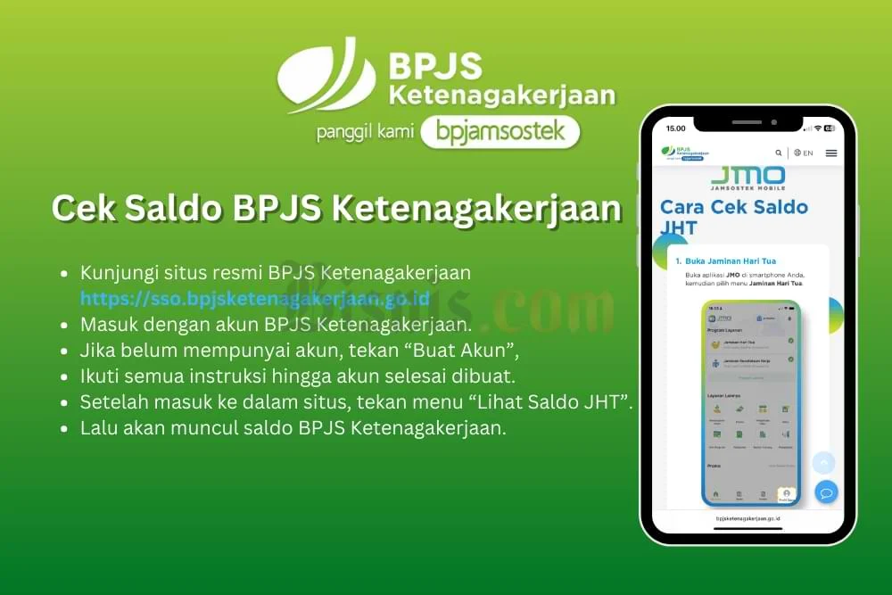 Cara Cek Saldo BPJS Ketenagakerjaan dan Berita Terkini Lainnya