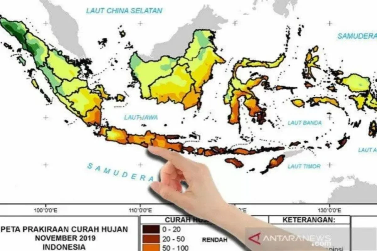 Cuaca Indonesia: BMKG Prakirakan Hujan Ringan hingga Sedang di Berbagai Wilayah