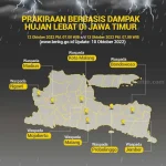 Cuaca Jawa Timur: BMKG Juanda Ramalkan Hujan Ringan di Tiga Daerah