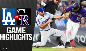 Dodgers vs Rockies: Pertarungan Seru di Lapangan Bisbol