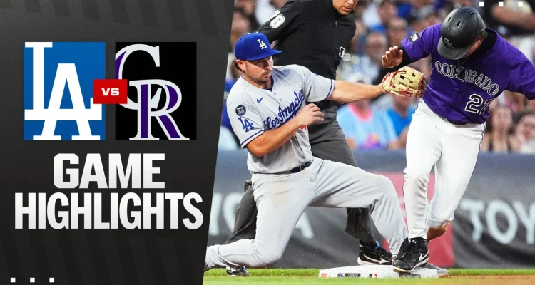Dodgers vs Rockies: Pertarungan Seru di Lapangan Bisbol