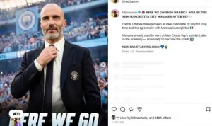 Enzo Maresca Resmi Ditunjuk Sebagai Pelatih Baru Manchester City