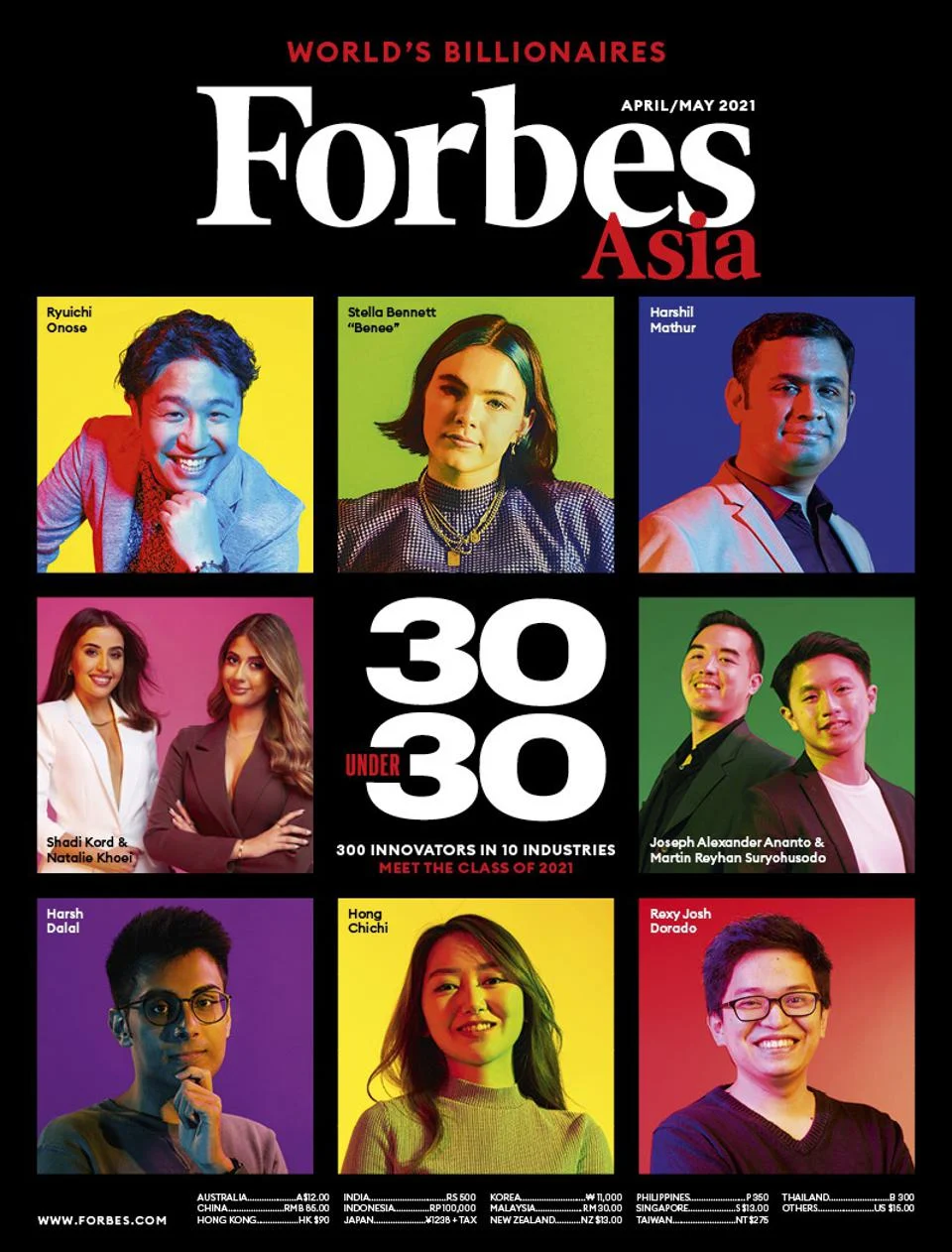 Forbes 30 Under 30 Asia: Mengenal Para Pemimpin Muda yang Membuat Perubahan