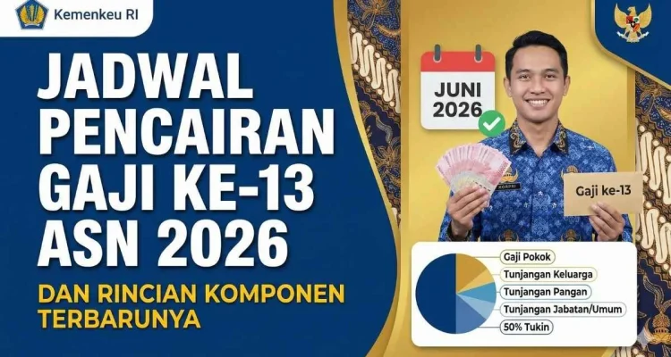 Gaji Ke-13 ASN Cair: Komponen, Besaran, dan Tanggal Pencairan