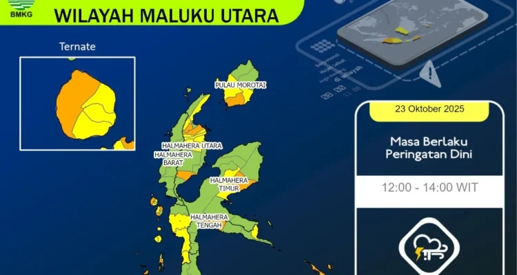 Gempa Bumi di Maluku Utara dan Potensi Cuaca Ekstrem di Berbagai Wilayah