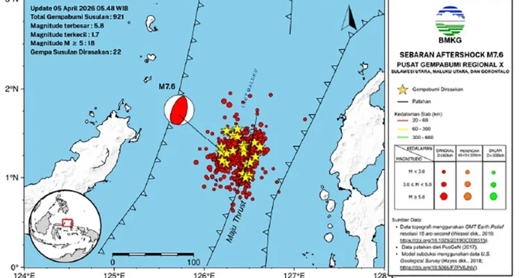 Gempa Bumi di Sulawesi Utara: Informasi Terkini dan Dampaknya