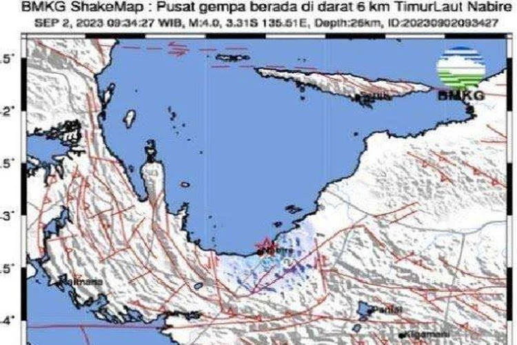 Gempa Bumi Mengguncang Berbagai Wilayah, Dari Nabire Hingga Italia