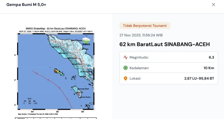 Gempa Hari Ini dan Potensi Bencana Alam di Indonesia