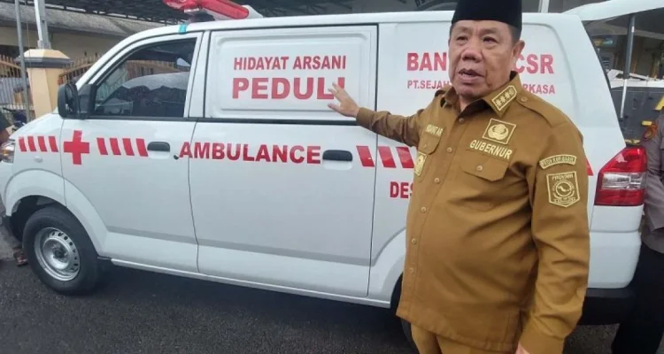 Gubernur Kepulauan Bangka Belitung Luncurkan Program Ambulans Gratis 24 Jam
