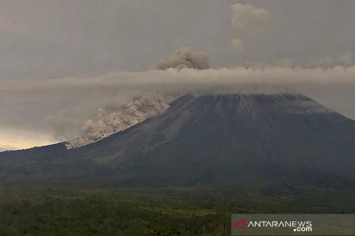 Gunung Semeru Meletus Tiga Kali, Warga Diminta Waspada