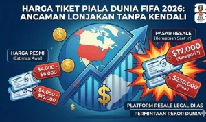 Harga Tiket Piala Dunia 2026 dan Update Terbaru Harga Emas, HP Vivo, serta LNG untuk Industri