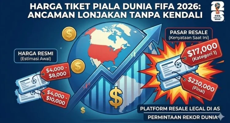 Harga Tiket Piala Dunia 2026 dan Update Terbaru Harga Emas, HP Vivo, serta LNG untuk Industri