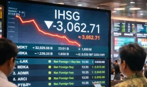 IHSG Anjlok 4,55%, Asing Kabur Rp3,43 Triliun: Apa yang Terjadi di Balik Pelemahan Saham?